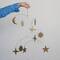 Hello Honey® Gold Metal Celestial Mobile Decoration